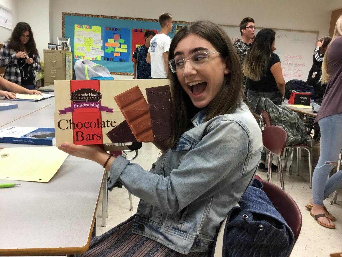 CHOIR SELLING CHOCOLATE TO FUNDRAISE FOR DISNEY TRIP