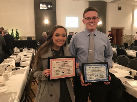MENECOLA AND BAADSVIK AWARDED SCHOLAR ATHLETE