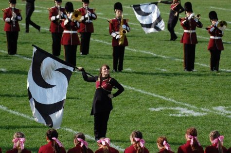DAVANZO DEDICATED TO COLOR GUARD, PERCUSSION, AND BLUE BAND