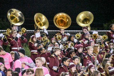 A BRASS ACT
The tuba section is good and ready to jump into action.