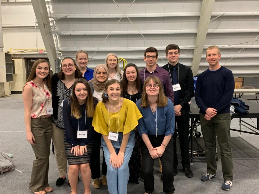 BHS SCIENCE STUDENTS PRESENT FIRST PLACE RESEARCH