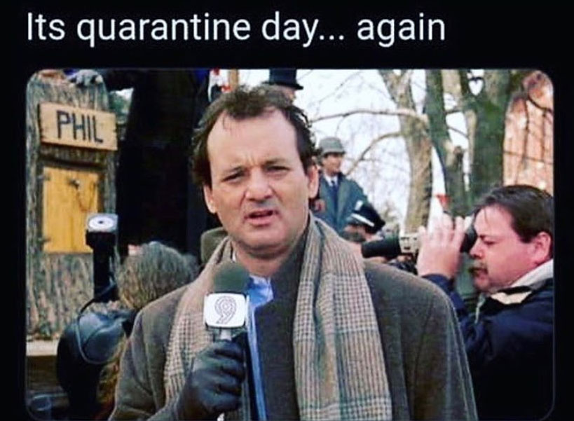 Bill Murray. Groundhog Day (1993)