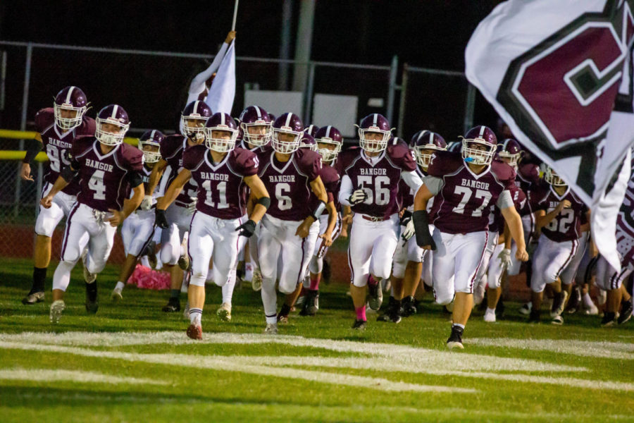 #ONESLATERNATION! Together Slater football marches onto the field preparing to defend their home turf. A team is only as strong as their weakest link, in running out together it signifies the unity between these Slater brothers.  
 